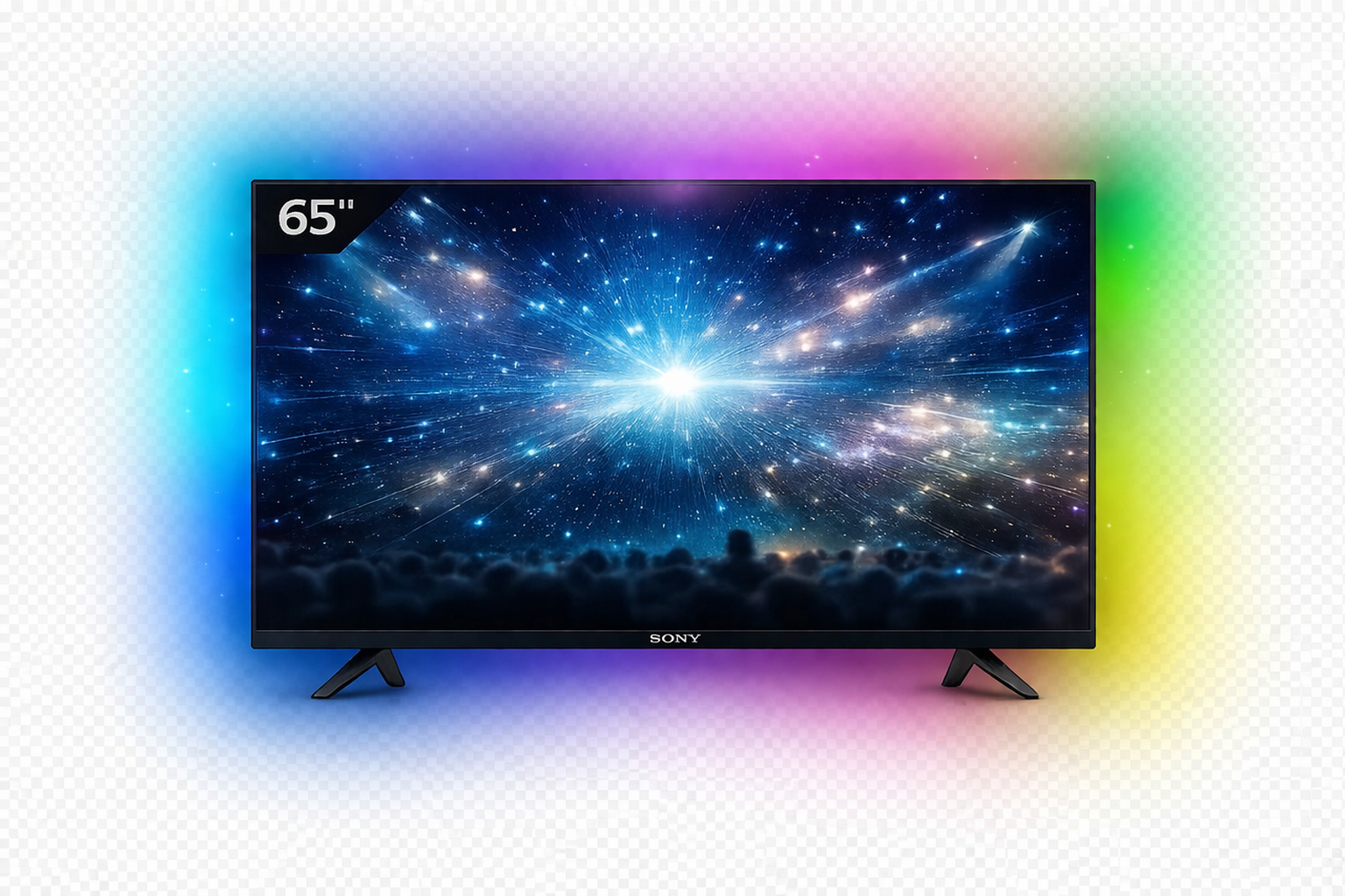 65 Zoll Philips Ambilight Fernseher